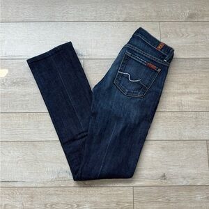 7 for all mankind straight leg size 23